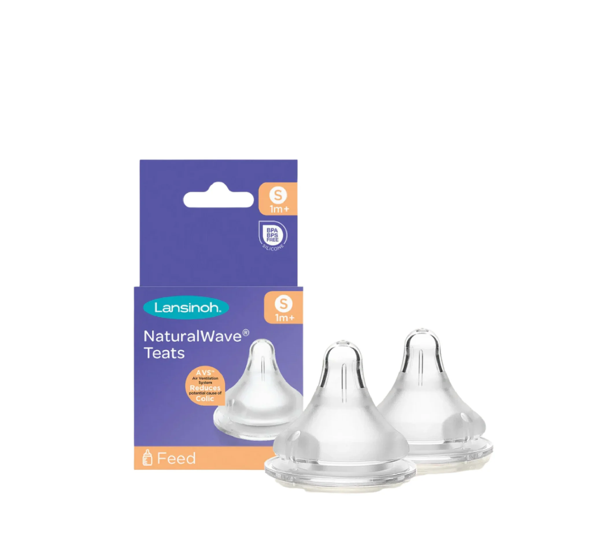 Lansinoh NaturalWave Biberona Silikoni – 2 copë