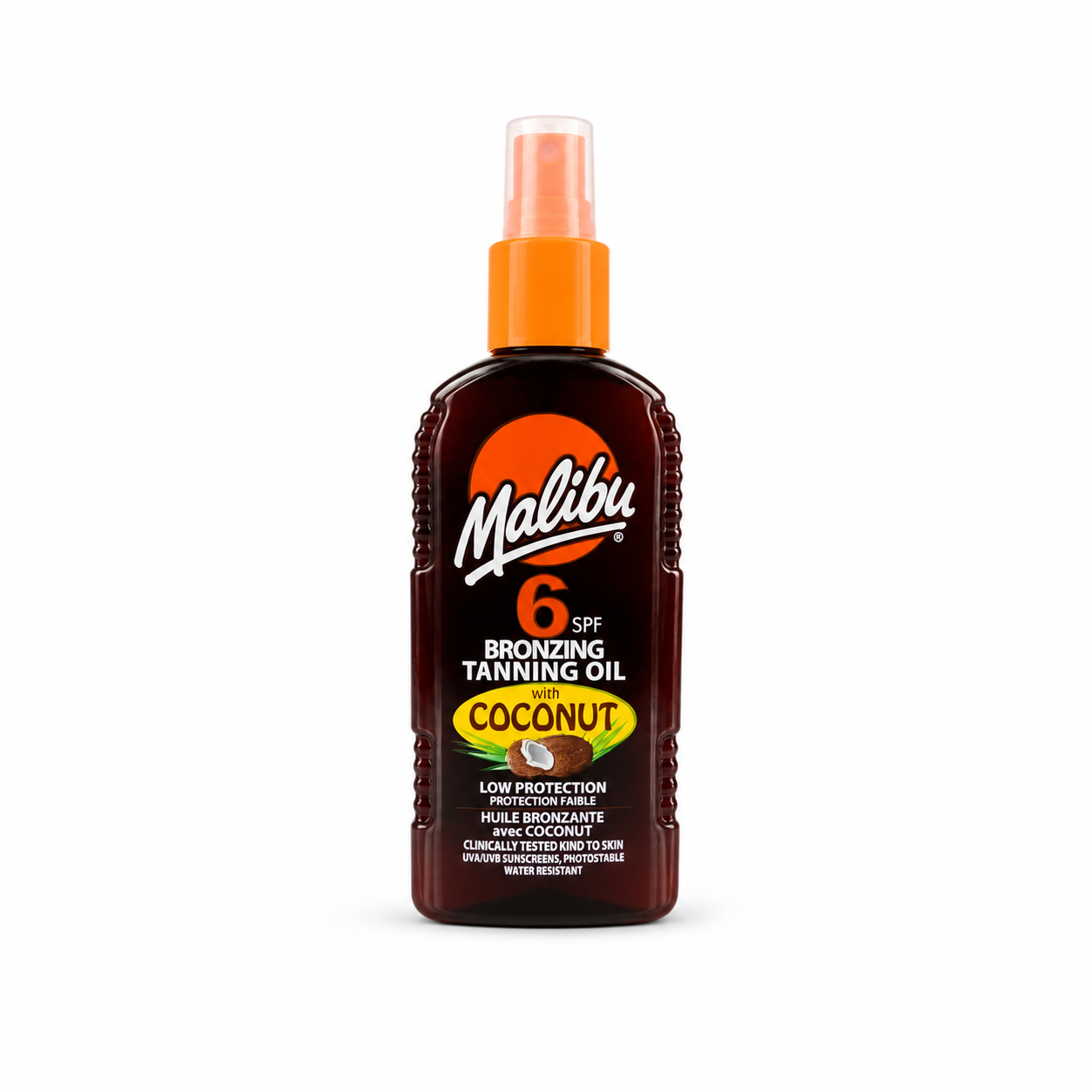 Malibu Bronzing Tanning Oil me Coconut SPF 6