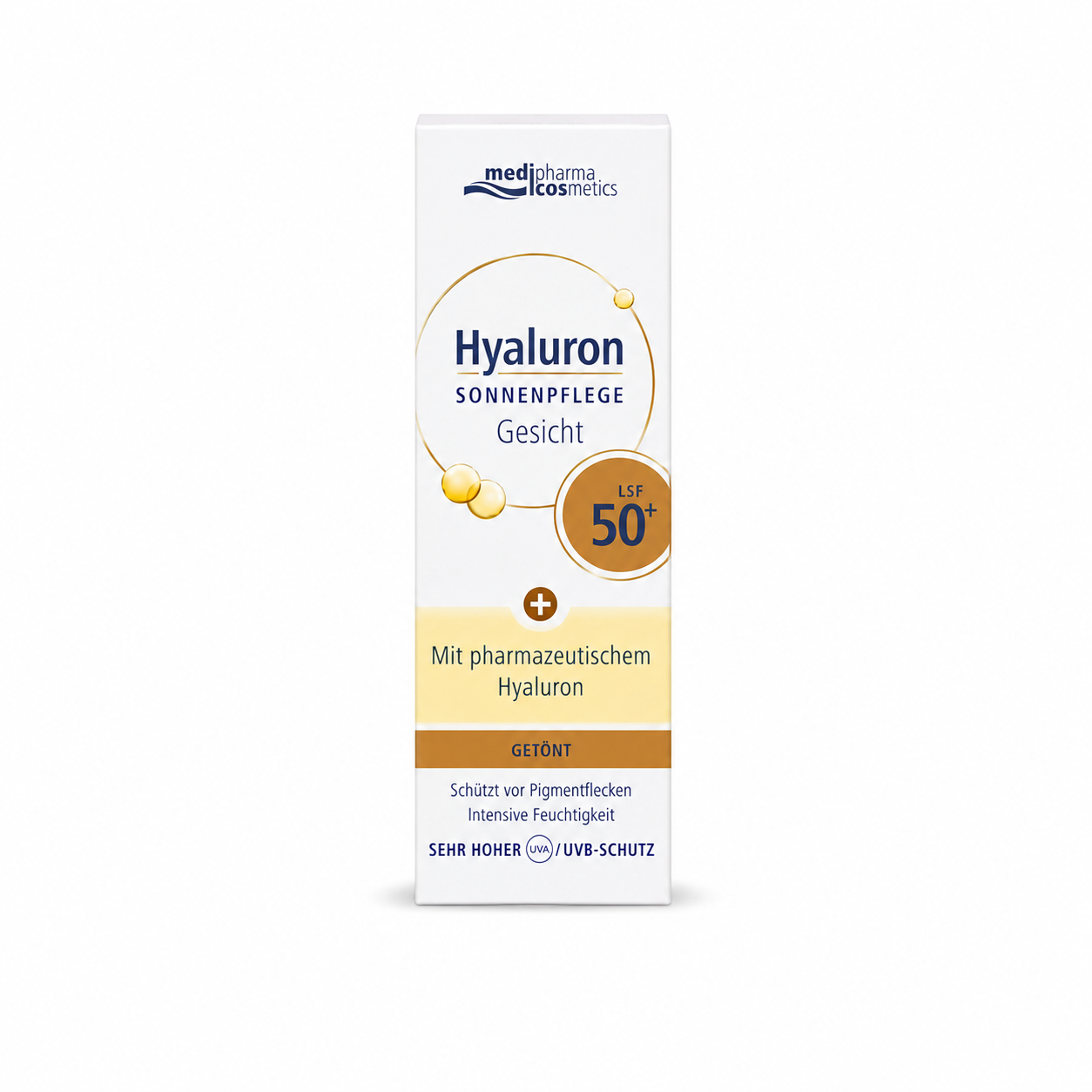 Medipharma Cosmetics Hyaluron Sonnenpflege SPF 50+ për Fytyrë