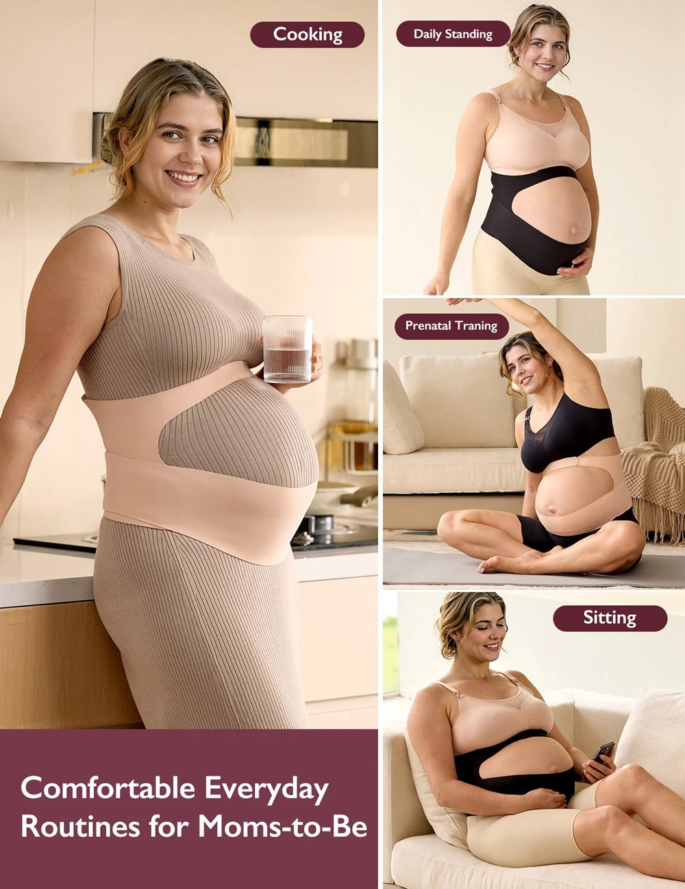 Momcozy – YB001 Pregnancy Belly Band – foto 8