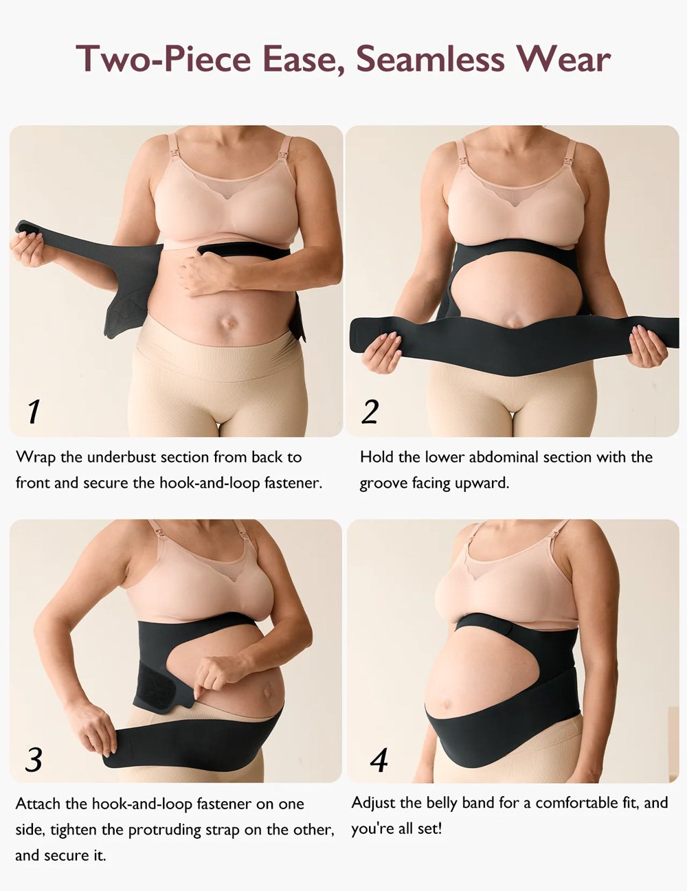 Momcozy – YB001 Pregnancy Belly Band – foto 7
