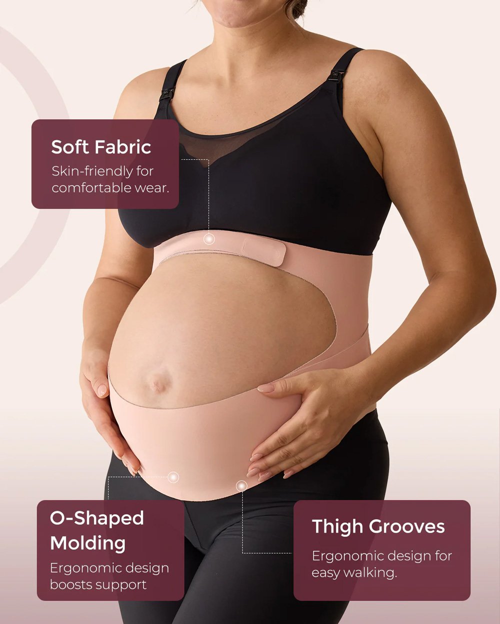 Momcozy – YB001 Pregnancy Belly Band – foto 4