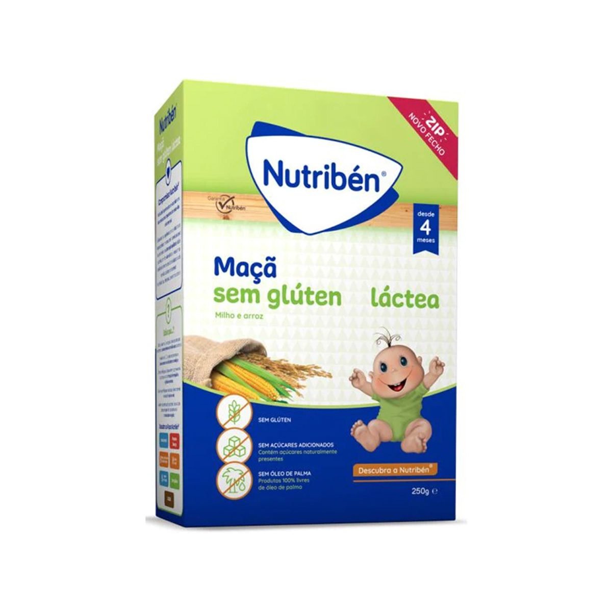 Nutriben – Drithëra me mollë & qumësht pa gluten (4m+)