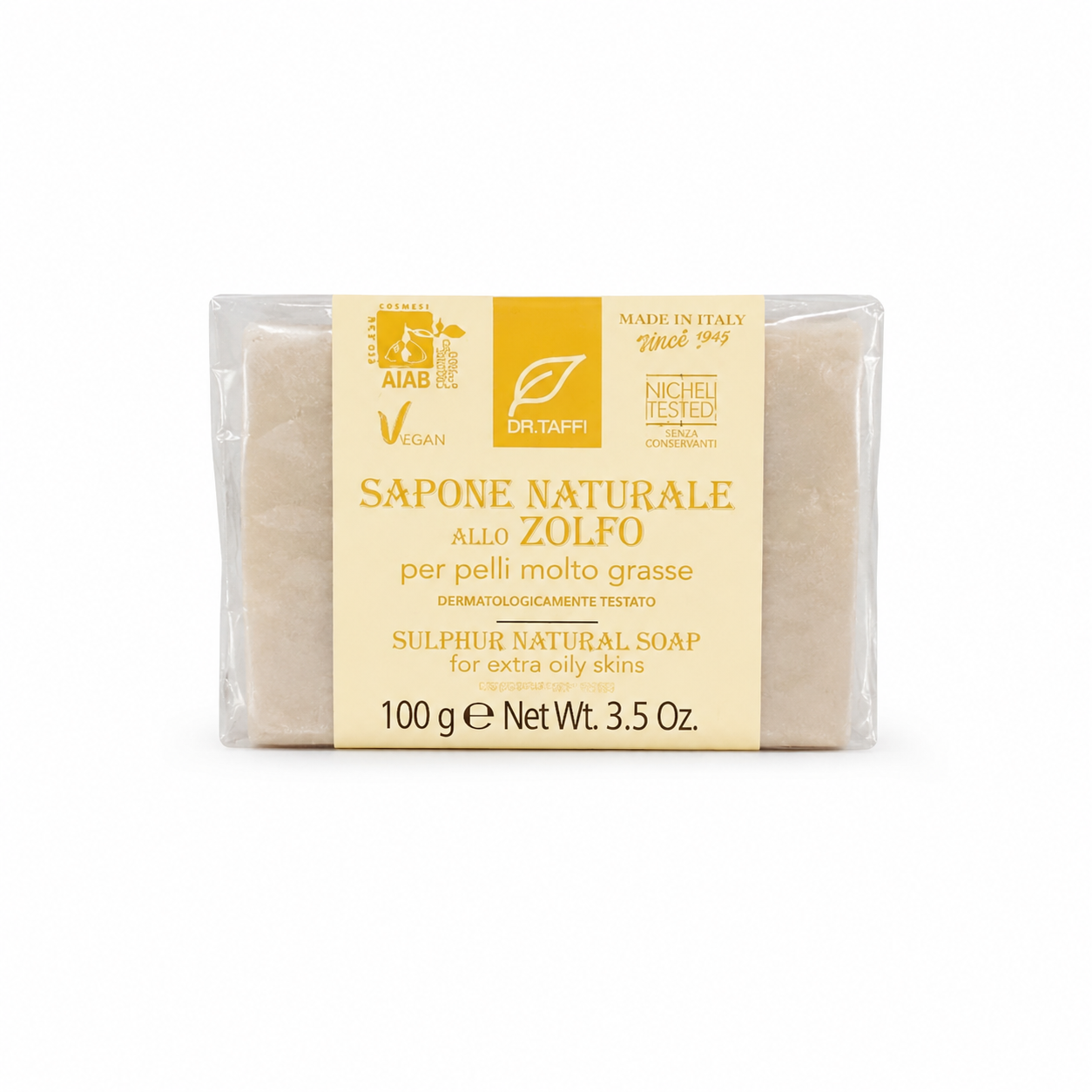 Sapun Natyral me Squfur Dr. Taffi 100 g
