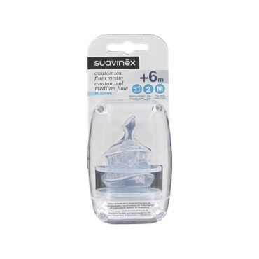 Suavinex – Kokë biberoni Anatomike (6m+)