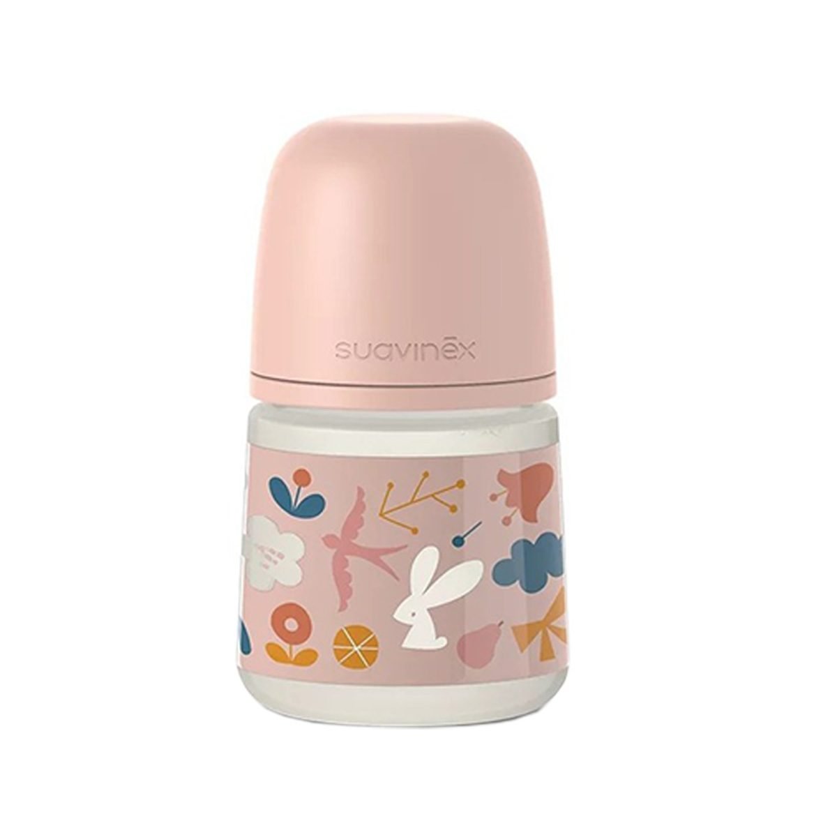 Suavinex – Pink Forest Shishe me biberon fiziologjik 150ml (0m+)