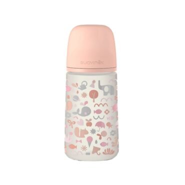 Suavinex – Pink Forest Shishe me biberon fiziologjik 270ml (3m+)