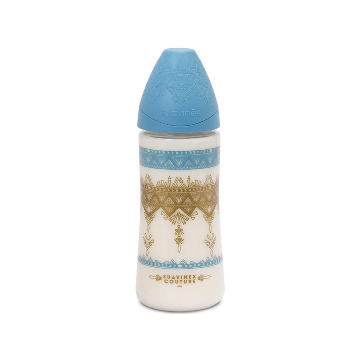 Suavinex – Premium Silicone Feeding Bottle Round Silicone Teat (+4m)