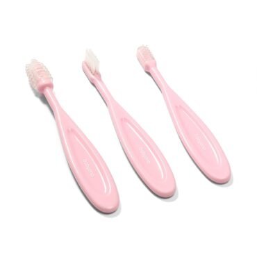 BabyOno Set Furçash Dhëmbësh për Bebe – 3 copë