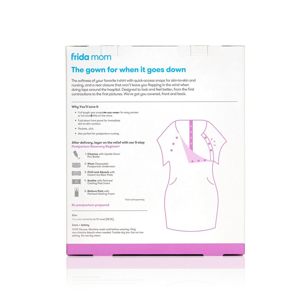 Frida Mom – Delivery and Nursing Gown - Figura 2