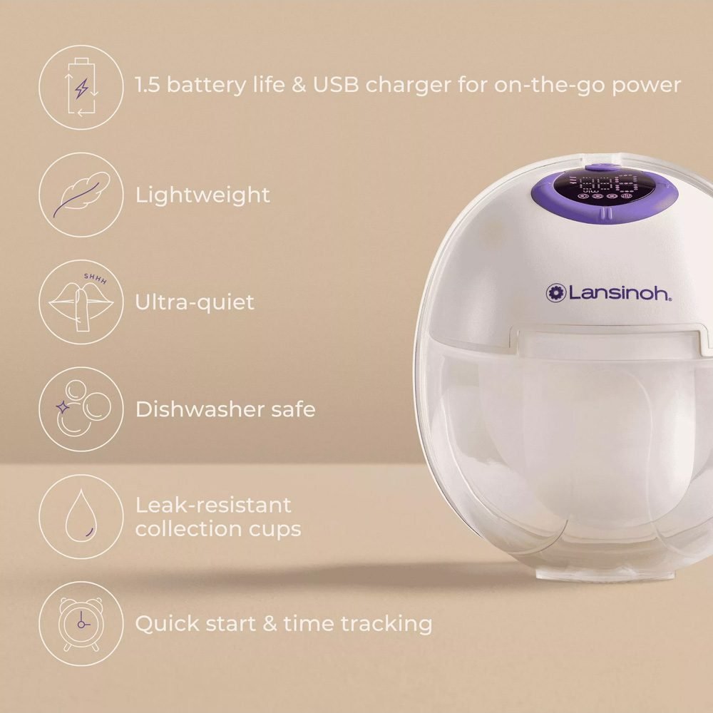 Lansinoh – Hands Free Breast Pump Double - Figura 3