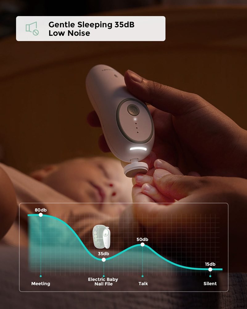 Momcozy – Electric Baby Nail File – foto 2