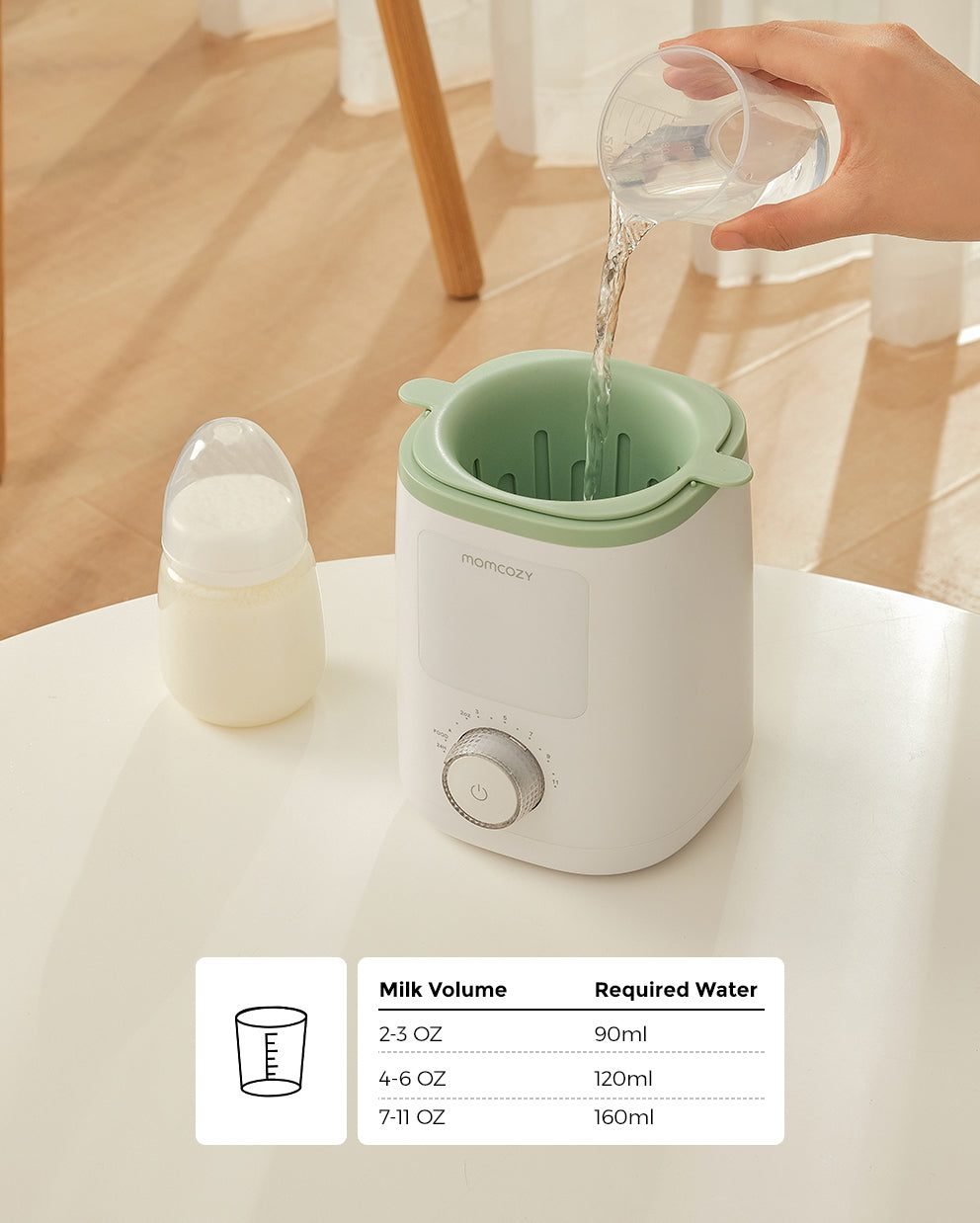 Momcozy – Nutri Smart Analog Baby Bottle Warmer (MW02) – foto 4