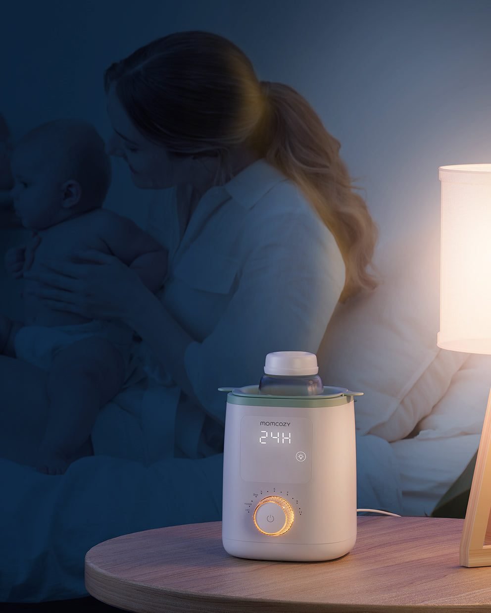 Momcozy – Nutri Smart Analog Baby Bottle Warmer (MW02) – foto 2