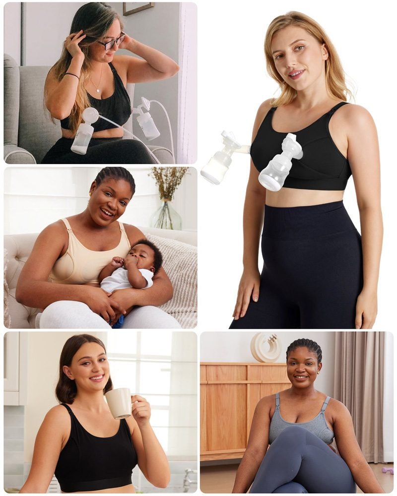 Momcozy – Hands-Free Pumping Bra (YN08) – foto 9