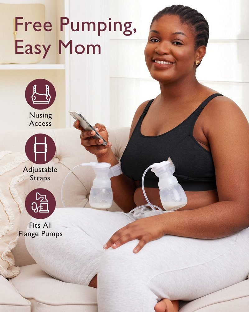 Momcozy – Hands-Free Pumping Bra (YN08) – foto 10