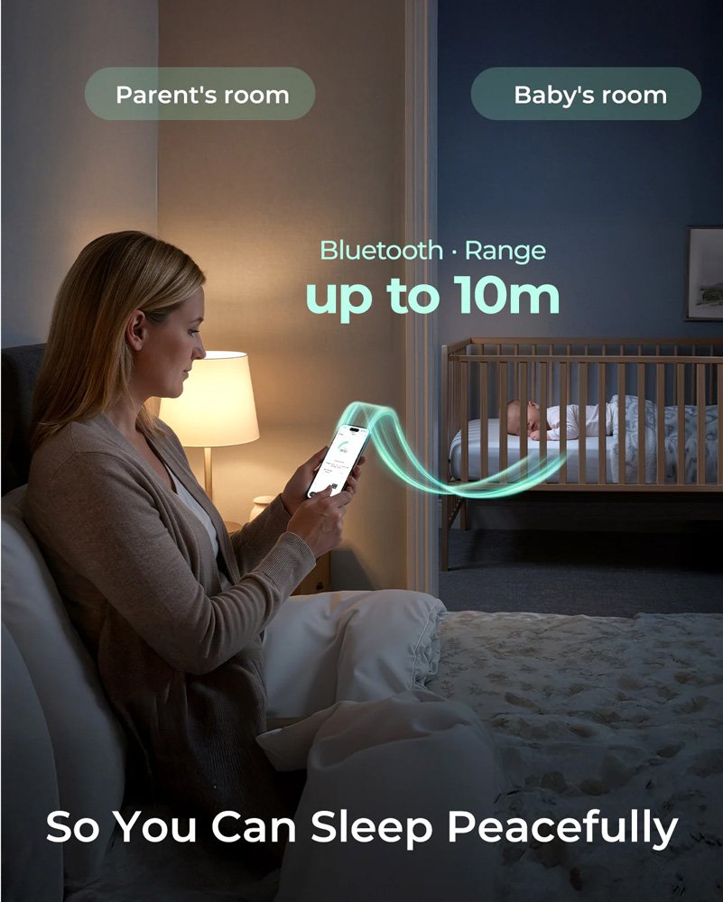 Momcozy – Smart Baby Thermometer & Real-Time App Monitoring – foto 7