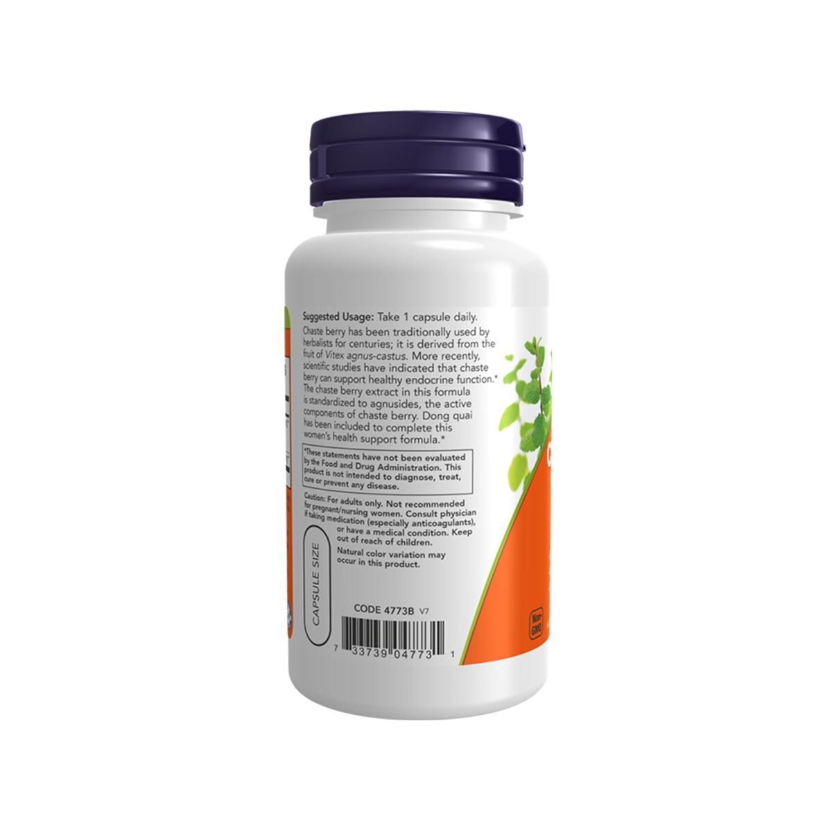 Now – Chaste Berry Vitex Extract 300 mg - Figura 3