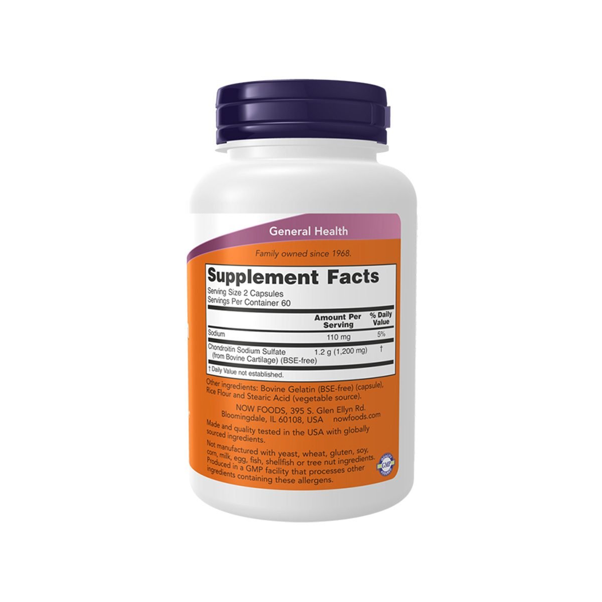 Now – Chondroitin Sulfate 600 mg - Figura 2