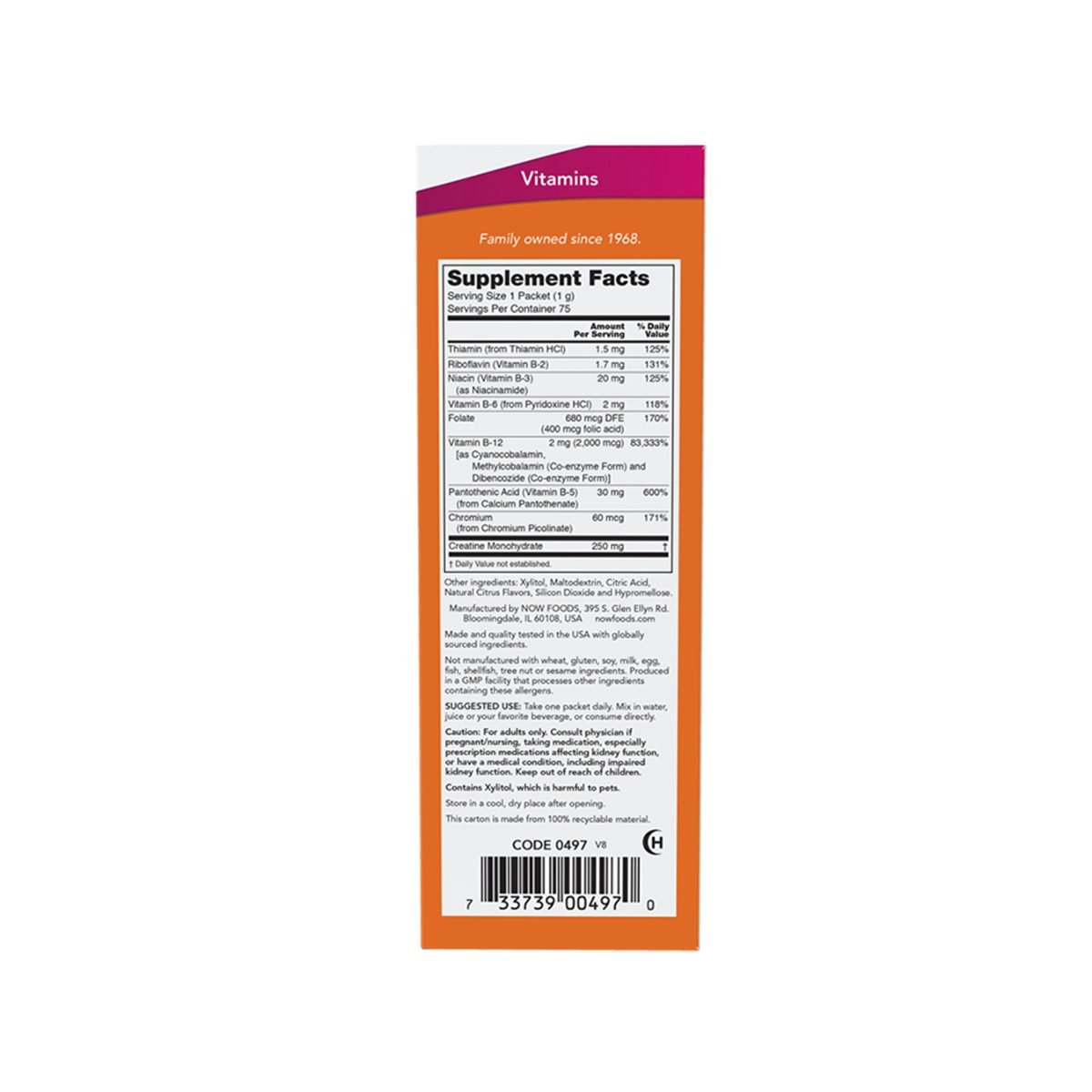 Now – Instant Energy B12 - Figura 2