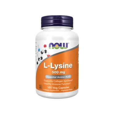 Now – L-Lysine 500mg Capsules