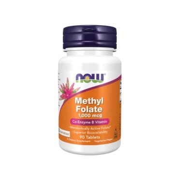 Now – Methyl Folate (1000mcg)