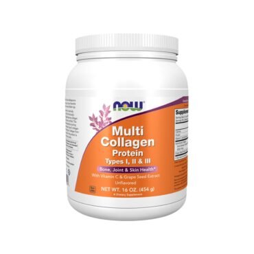 Now – Multi Collagen Protein Types I, II & III