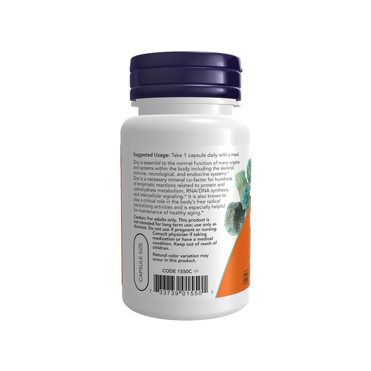 Now – Zinc Picolinate (50 mg) - Figura 3