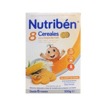 Nutriben – 8 drithëra me mjaltë & biskotë (6m+)