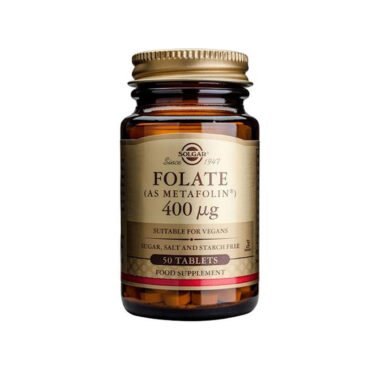 Solgar – Folate 400 mcg *50tb
