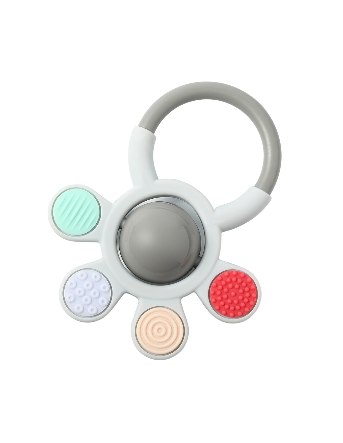BabyOno Ortho-teether and rattle – foto 2