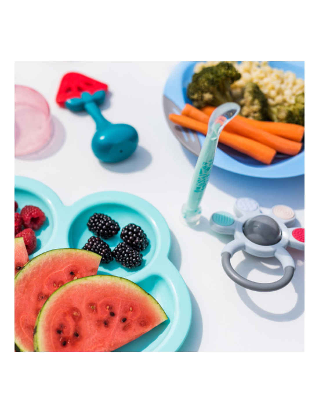 BabyOno Ortho-teether and rattle – foto 6