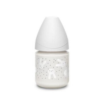 Suavinex – Shishe qelqi me biberon rrethor 120ml