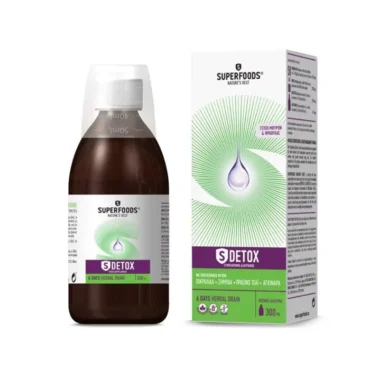 S Detox Superfoods  – Detox Bimor 6 Ditë, 300 ml