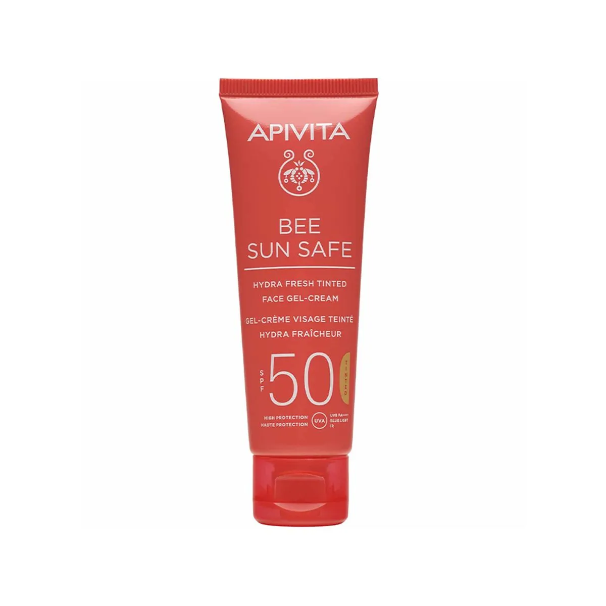Apivita – Bee Sun Safe Hydra Fresh Tinted Gel Cream (SPF 50)