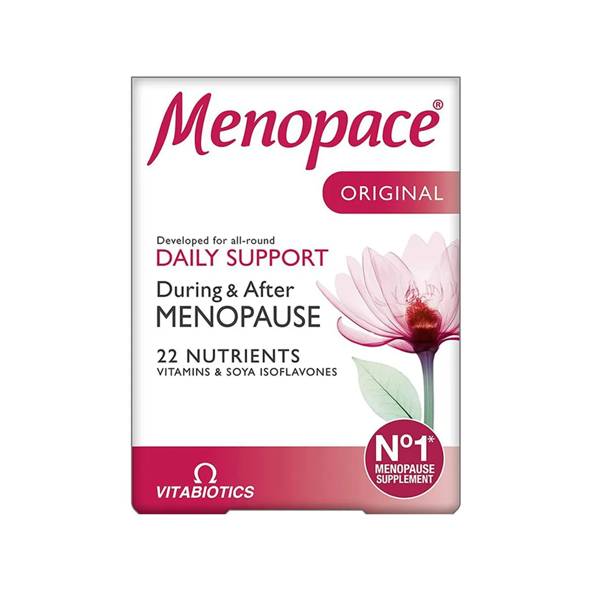 Vitabiotics Menopace Original – Suplement për Menopauzë & Postmenopauzë