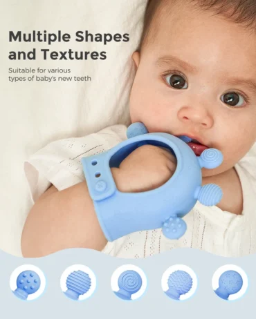 Momcozy Wrist Hand Teether - Baby Teether Toys