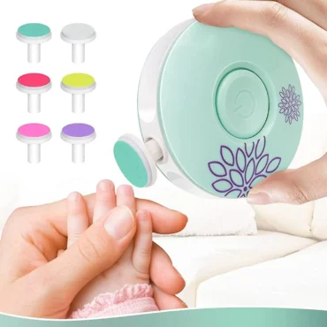 Limë Elektrike për Thonjtë e Bebes – Set me 6 Koka