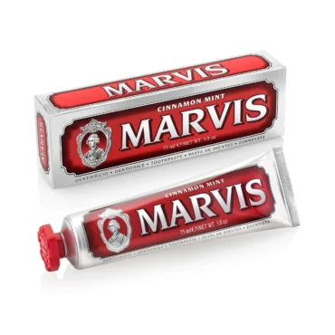 Marvis Cinnamon Mint 75 ml – Pastë Dhëmbësh me Kanellë dhe Mente