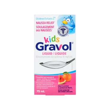 Gravol Kids 15 mg/5 mL – 75 mL | Shurup për të Përziera
