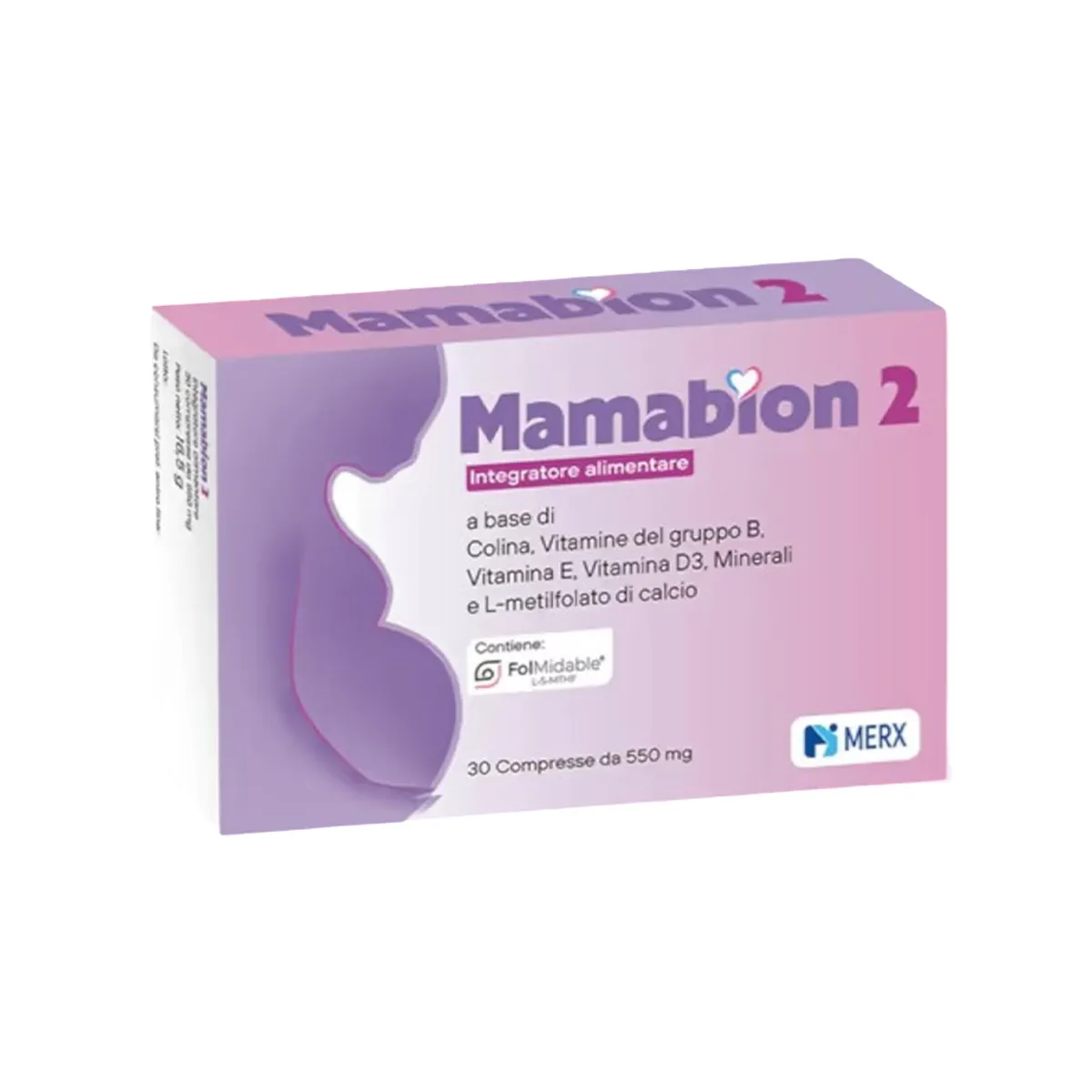 Mamabion 2 | Vitamina për Shtatzëni, L-Metilfolat & D3