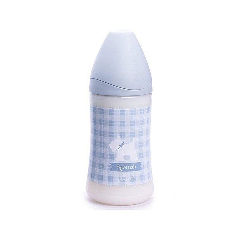 Suavinex – Shishe plastike me biberon anatomik 270ml (0-6m)